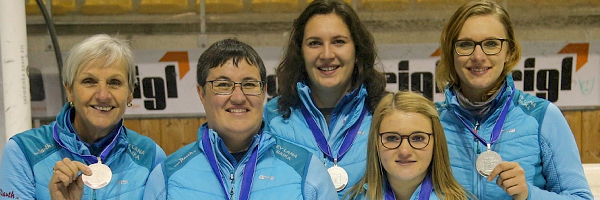 Silber Europacup der Damen 2019 in Meran